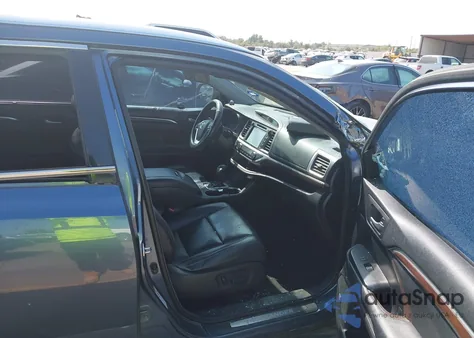 2014 Toyota Highlander Limited V6 z USA, uszkodzony, nr VIN 5TDYKRFH1ES019224